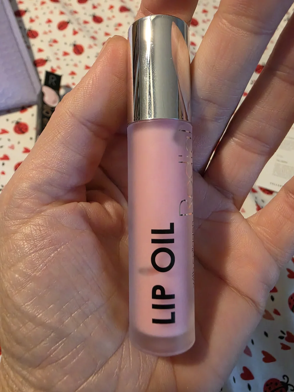 Rodial Lip Oil in Soft Pink Natural Oils